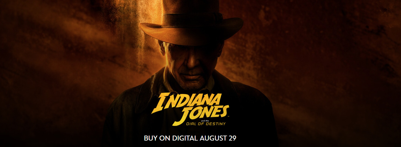 Indiana Jones and the Dial of Destiny Digital Release August 29th