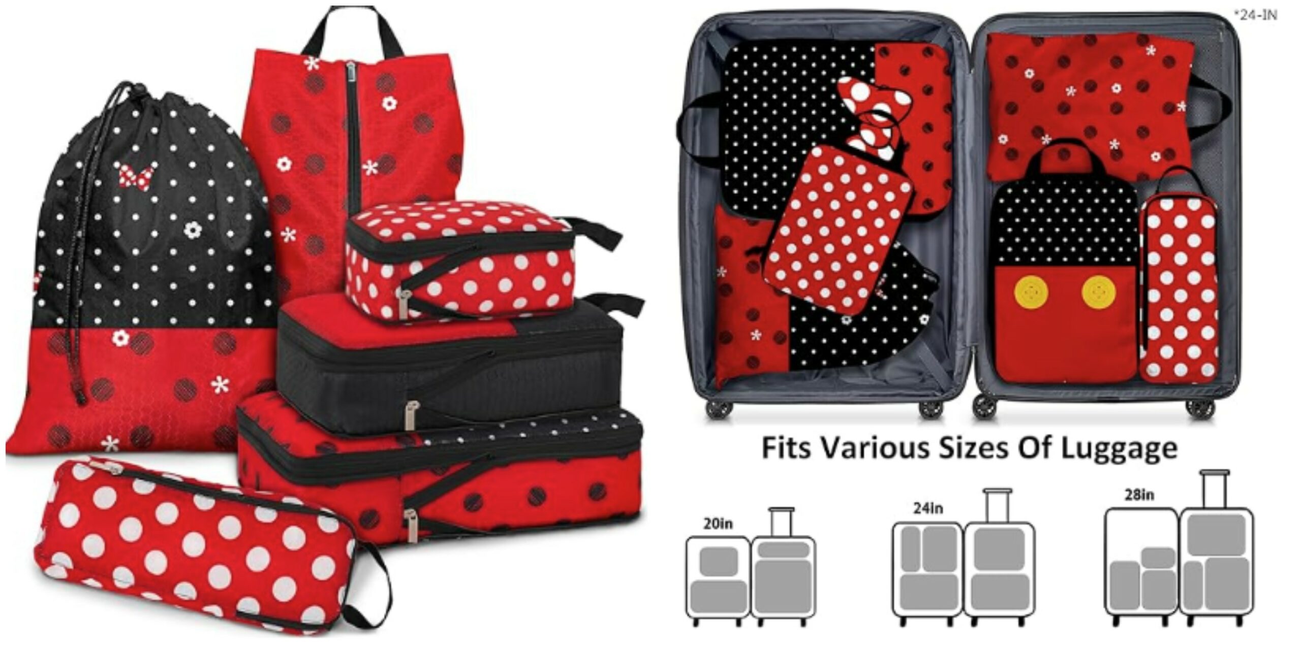 Disney-Inspired Compression Packing Cubes For Your Next Vacation