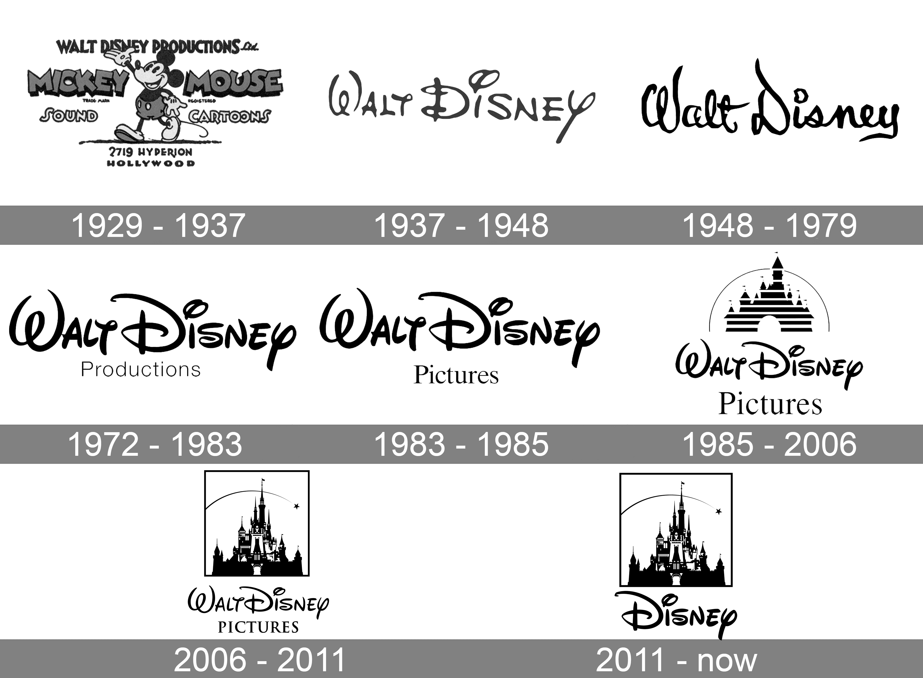 Figurine Mickey logo de Walt Disney Productions, Disney100 Eras