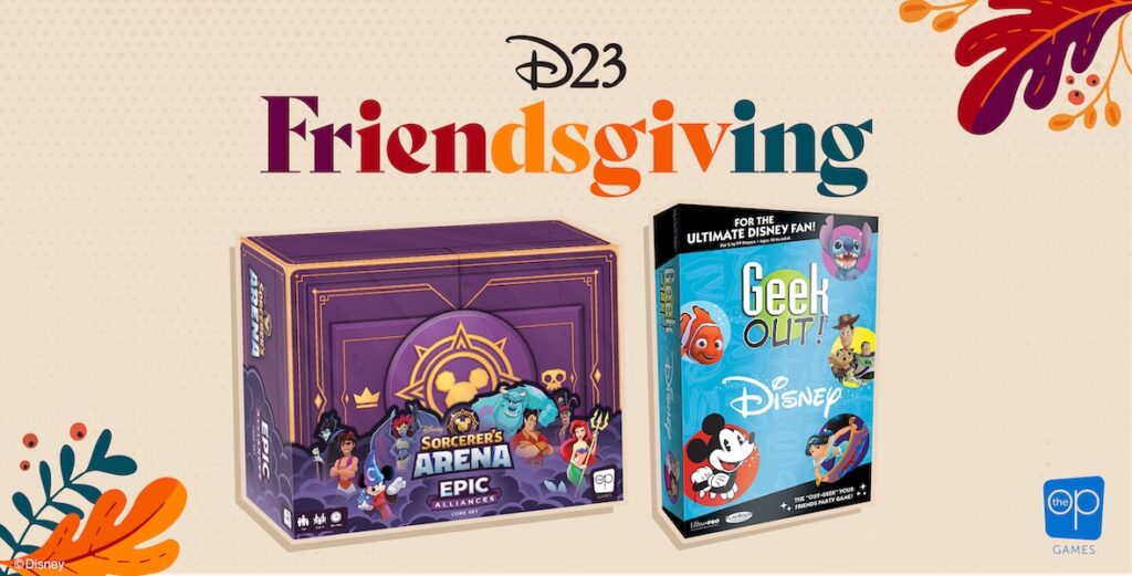 Celebrate Friendsgiving with These Games from D23 and The OP Games.