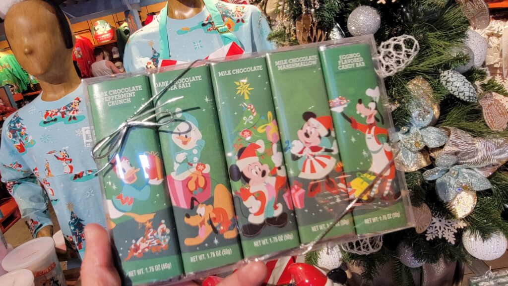 Disney Holiday Chocolate, Cocoa, Peppermint Bark, Krispie Treats, and More Now Available at Disney World