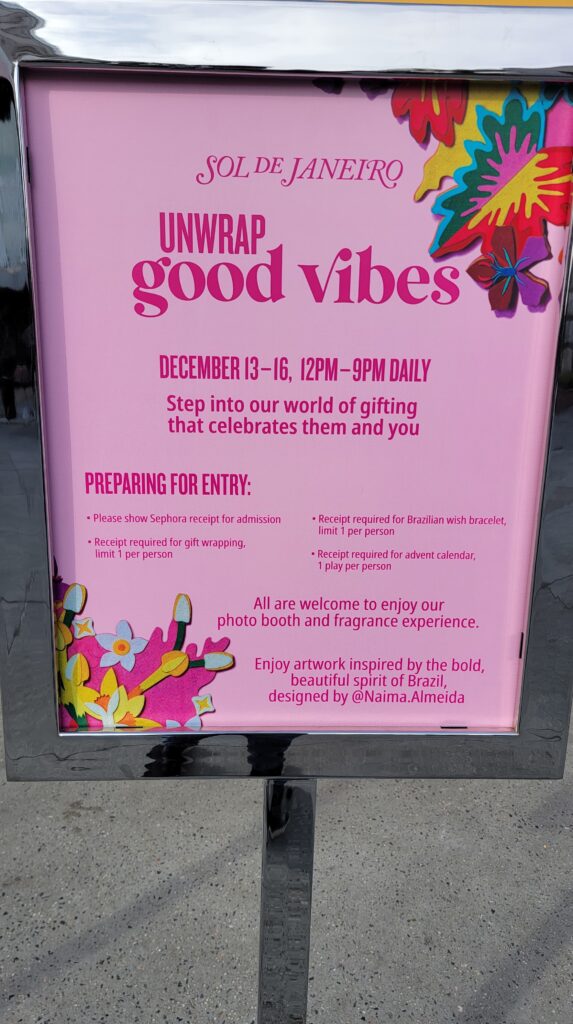 Sephora Disney Springs & Sol de Janeiro 'Unwrap Good Vibes' at Disney Springs