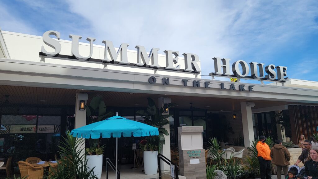 Summer House on the Lake Opens at Disney Springs Today, Bringing California Sunshine and Fresh Flavors