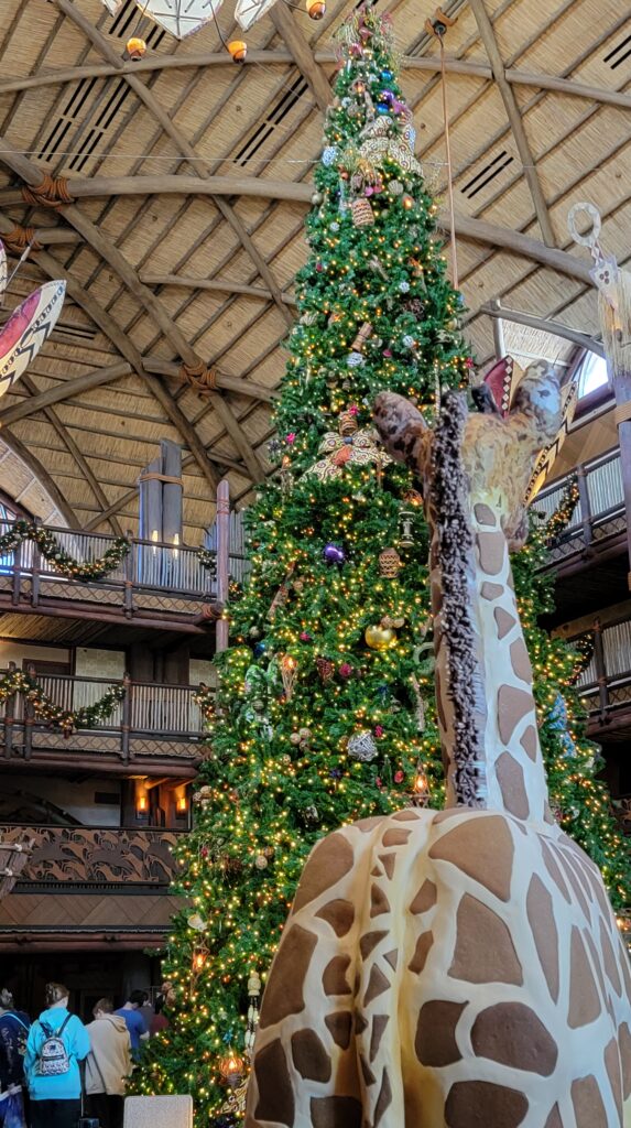 New 2023 Ginger-affe Display and Cookie at Disney's Animal Kingdom Lodge