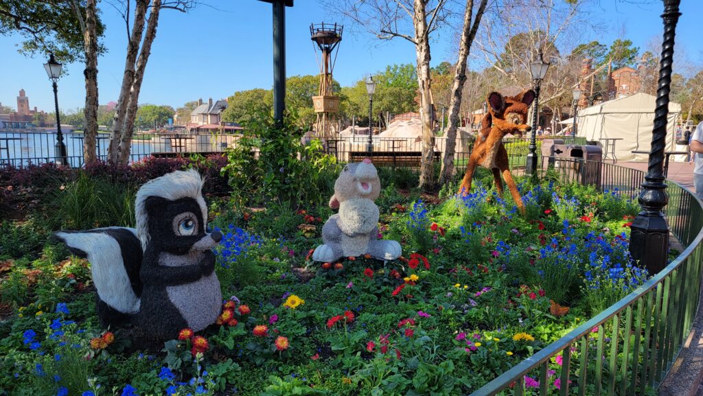 New and Returning Topiaries are coming to the Epcot International Flower & Garden Festival in 2024