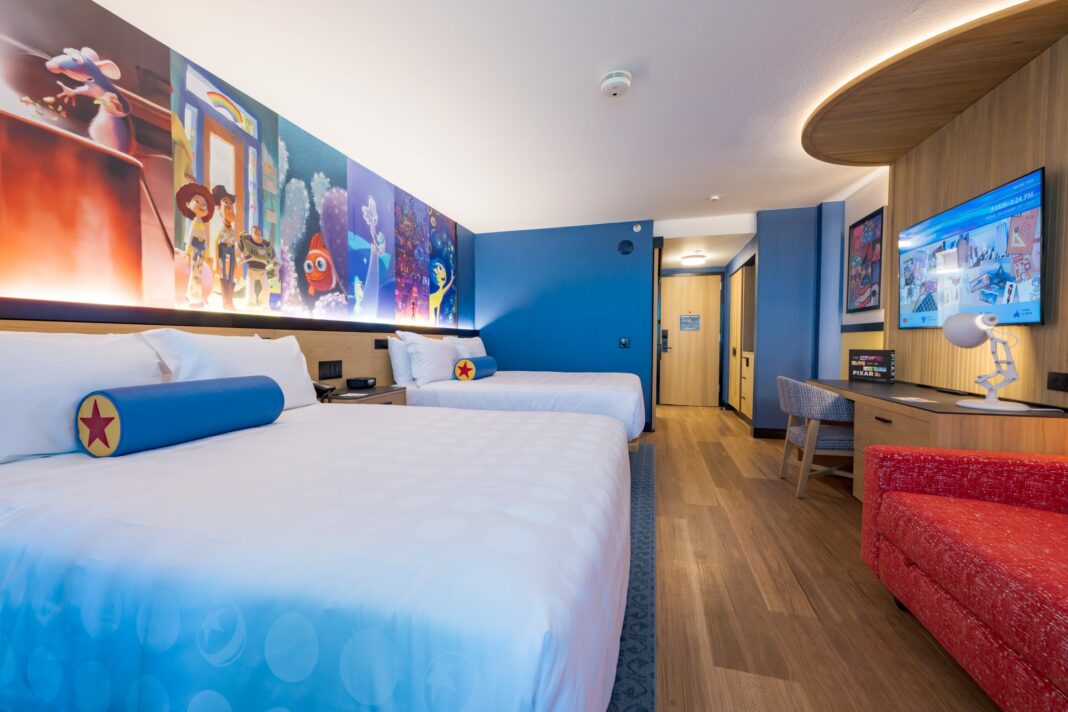 The New Pixar-Themed Hotel Opens at Disneyland