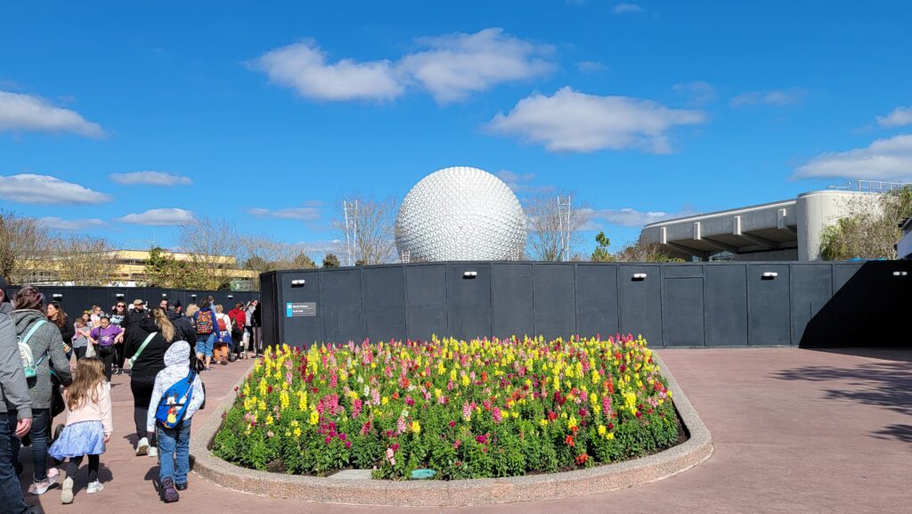 Walls Have Come Down - Walls Go Back Up Creating Bottleneck in Epcot