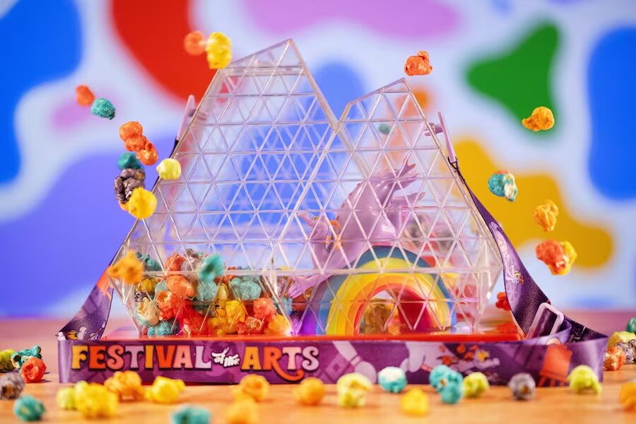 New Figment Popcorn Bucket is Coming to Inspiration Station at the Odyssey Pavilion Festival of the Arts 2024