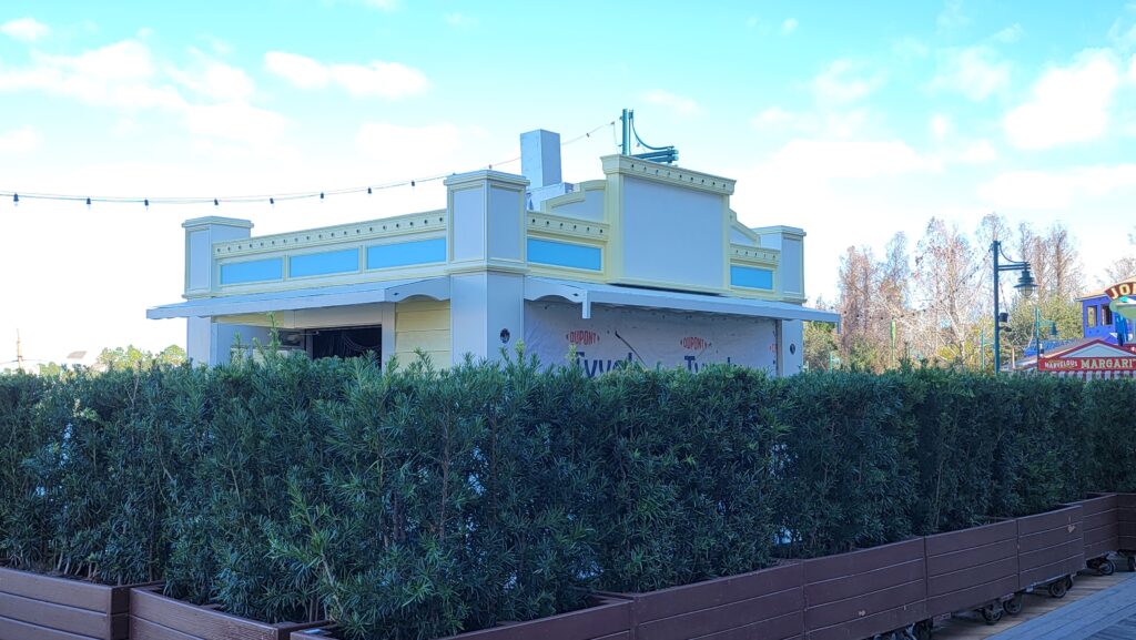 The Cake Bake Shop and Blue Ribbon Corn Dog Construction Update from Disney's Boardwalk
