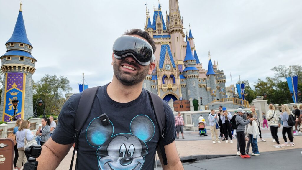 First! (Possibly Last) Apple Vision Pro Inside Disney World Park