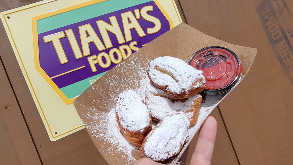 New Tiana's Famous Beignets at the Magic Kingdom Soulfully 2024