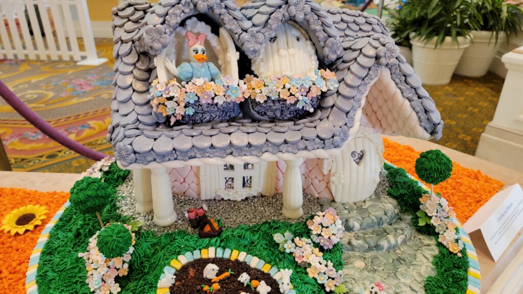 Less than Spectacular Disney Artistic Chocolate Eggs Display Returns to The Grand Floridian