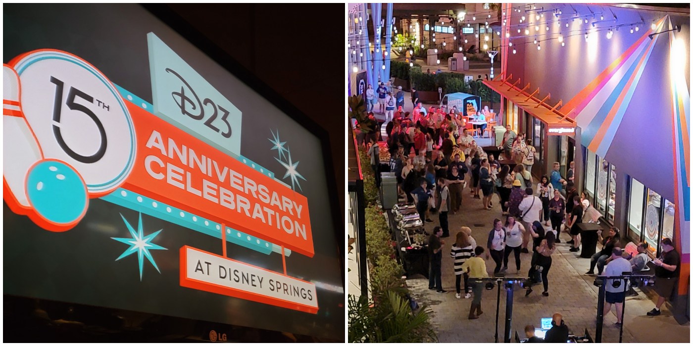 Review: D23 15th Anniversary Celebration at Disney Springs or Disney Party with NO Disney